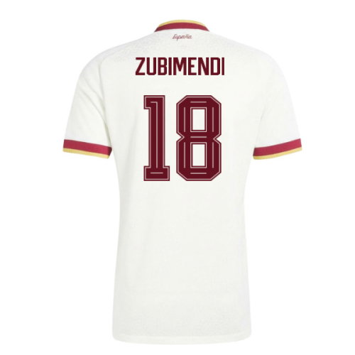2026-2027 Spain Away WC WINNERS Shirt (Zubimendi 18)