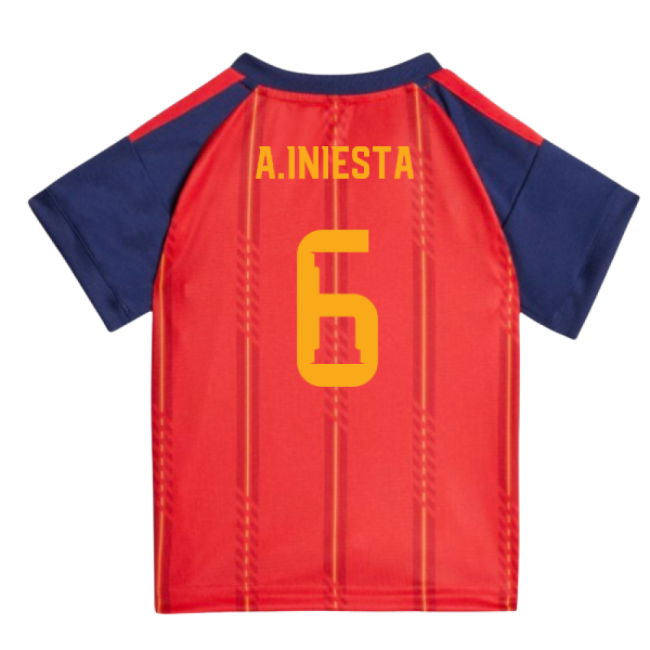 2026-2027 Spain Home Baby Kit (A.Iniesta 6)