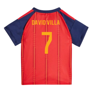 2026-2027 Spain Home Baby Kit (David Villa 7)