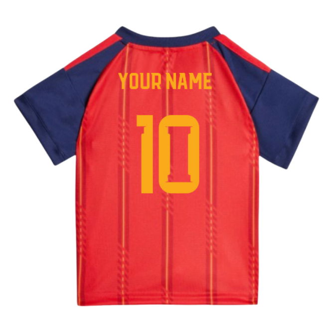 2026-2027 Spain Home Baby Kit (Your Name)