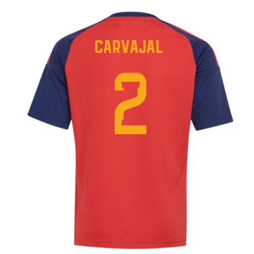 2026-2027 Spain Home Fan Jersey (Kids) (Carvajal 2)