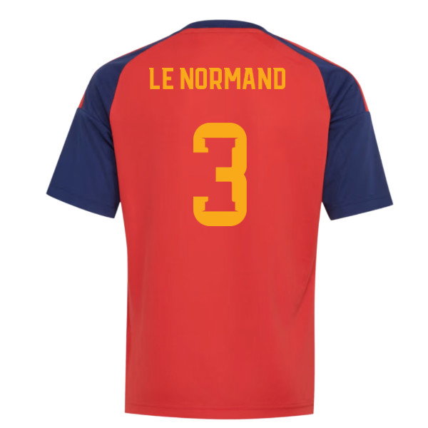 2026-2027 Spain Home Fan Jersey (Kids) (Le Normand 3)