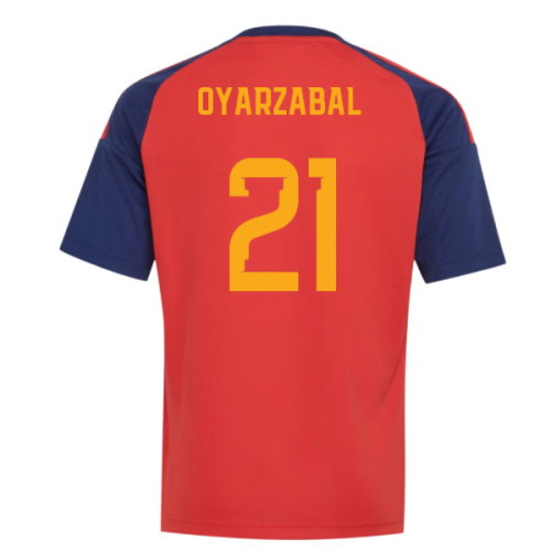2026-2027 Spain Home Fan Jersey (Kids) (Oyarzabal 21)