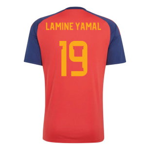 2026-2027 Spain Home Fan Jersey (Lamine Yamal 19)