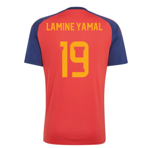 2026-2027 Spain Home Fan Jersey (Lamine Yamal 19)