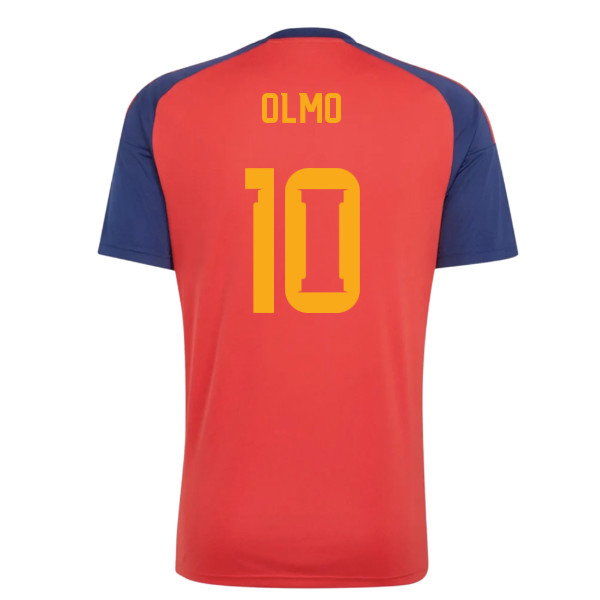2026-2027 Spain Home Fan Jersey (Olmo 10)