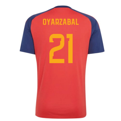 2026-2027 Spain Home Fan Jersey (Oyarzabal 21)