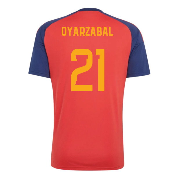 2026-2027 Spain Home Fan Jersey (Oyarzabal 21)