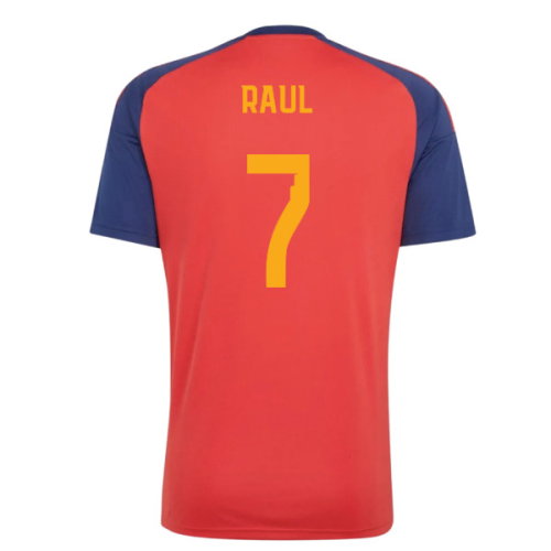 2026-2027 Spain Home Fan Jersey (Raul 7)