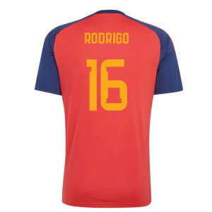 2026-2027 Spain Home Fan Jersey (Rodrigo 16)