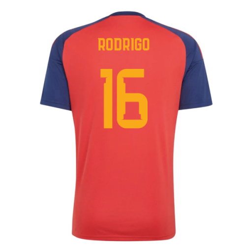2026-2027 Spain Home Fan Jersey (Rodrigo 16)