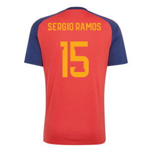 2026-2027 Spain Home Fan Jersey (Sergio Ramos 15)