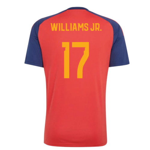 2026-2027 Spain Home Fan Jersey (Williams Jr. 17)