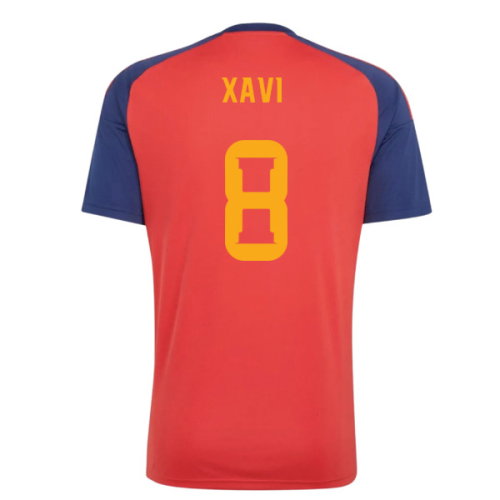 2026-2027 Spain Home Fan Jersey (Xavi 8)