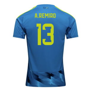 2026-2027 Spain Home Goalkeeper Shirt (Aqua) (A.Remiro 13)