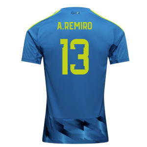 2026-2027 Spain Home Goalkeeper Shirt (Aqua) (A.Remiro 13)