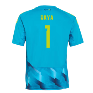 2026-2027 Spain Home Goalkeeper Shirt (Aqua) - Kids (Raya 1)