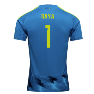 2026-2027 Spain Home Goalkeeper Shirt (Aqua) (Raya 1)