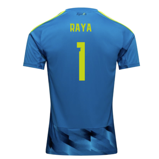 2026-2027 Spain Home Goalkeeper Shirt (Aqua) (Raya 1)