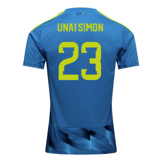 2026-2027 Spain Home Goalkeeper Shirt (Aqua) (Unai Simon 23)
