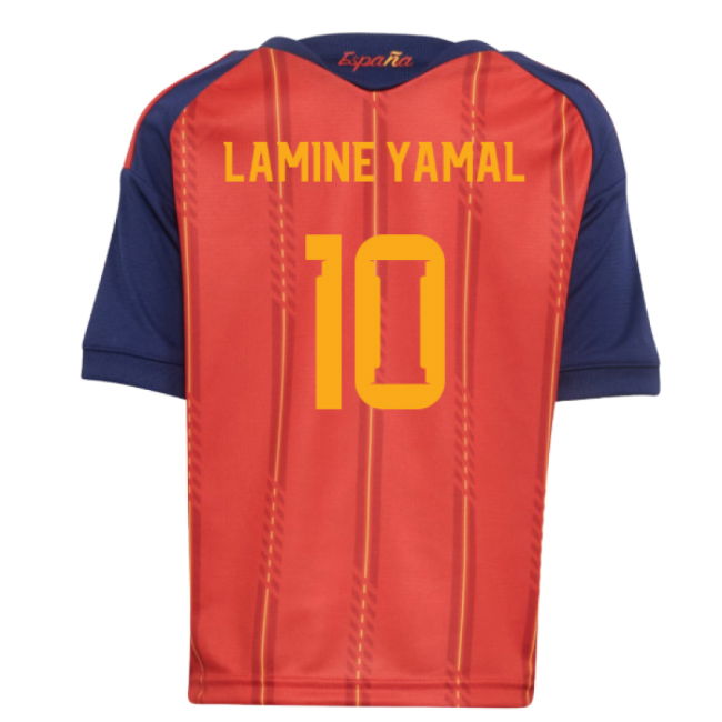2026-2027 Spain Home Little Kids Mini Kit (Lamine Yamal 10)