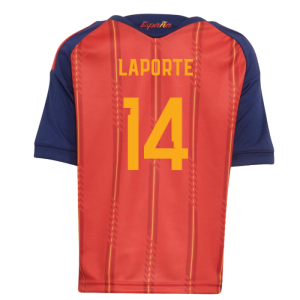 2026-2027 Spain Home Little Kids Mini Kit (Laporte 14)
