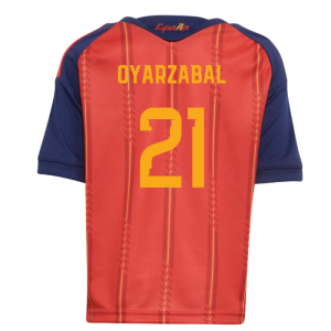 2026-2027 Spain Home Little Kids Mini Kit (Oyarzabal 21)
