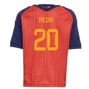2026-2027 Spain Home Little Kids Mini Kit (Pedri 20)