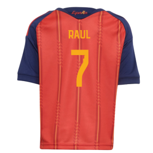 2026-2027 Spain Home Little Kids Mini Kit (Raul 7)