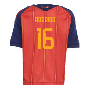 2026-2027 Spain Home Little Kids Mini Kit (Rodrigo 16)