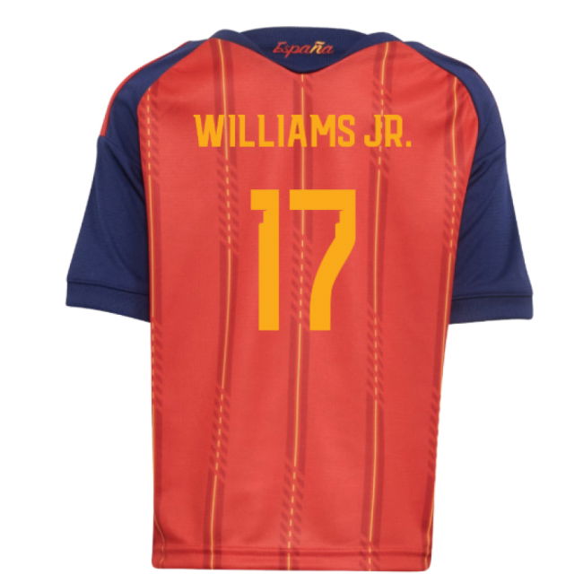 2026-2027 Spain Home Little Kids Mini Kit (Williams Jr. 17)
