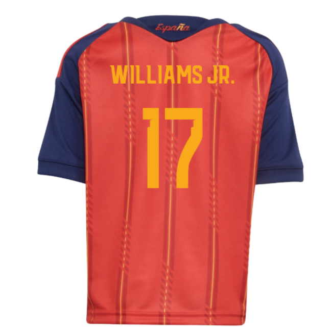 2026-2027 Spain Home Little Kids Mini Kit (Williams Jr. 17)