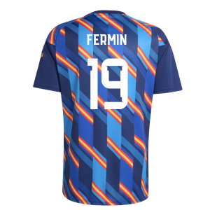2026-2027 Spain Home Pre-Match Shirt (Dark Blue) (Fermin 19)