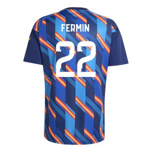 2026-2027 Spain Home Pre-Match Shirt (Dark Blue) (Fermin 22)