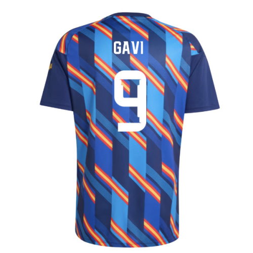 2026-2027 Spain Home Pre-Match Shirt (Dark Blue) (Gavi 9)