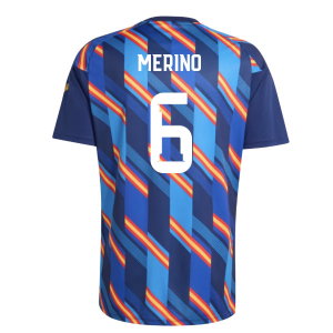 2026-2027 Spain Home Pre-Match Shirt (Dark Blue) (Merino 6)