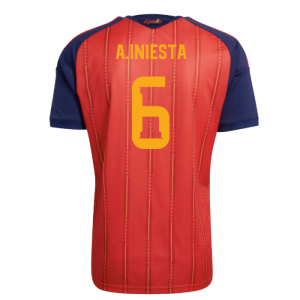 2026-2027 Spain Home Shirt (A.Iniesta 6)