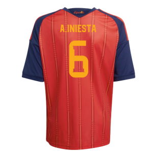 2026-2027 Spain Home Shirt (Kids) (A.Iniesta 6)