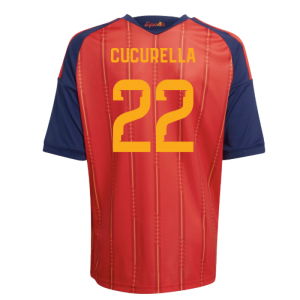 2026-2027 Spain Home Shirt (Kids) (Cucurella 22)