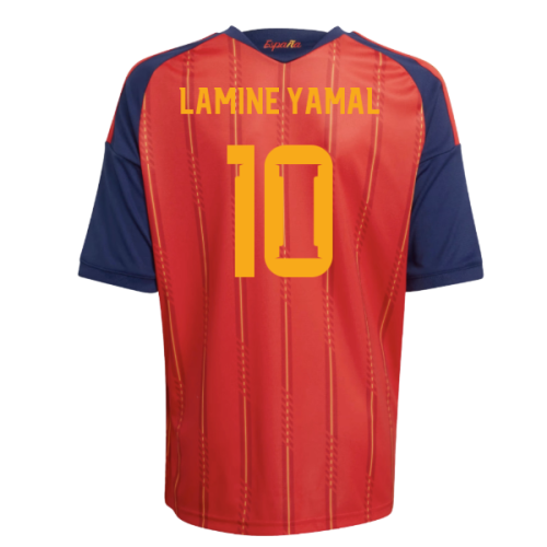 2026-2027 Spain Home Shirt (Kids) (Lamine Yamal 10)