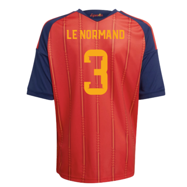 2026-2027 Spain Home Shirt (Kids) (Le Normand 3)