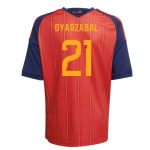 2026-2027 Spain Home Shirt (Kids) (Oyarzabal 21)