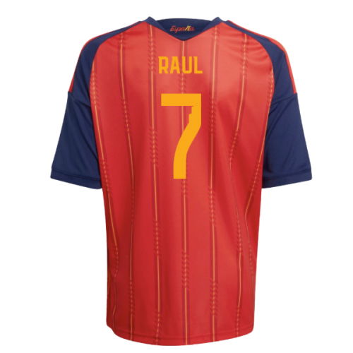 2026-2027 Spain Home Shirt (Kids) (Raul 7)