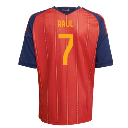 2026-2027 Spain Home Shirt (Kids) (Raul 7)