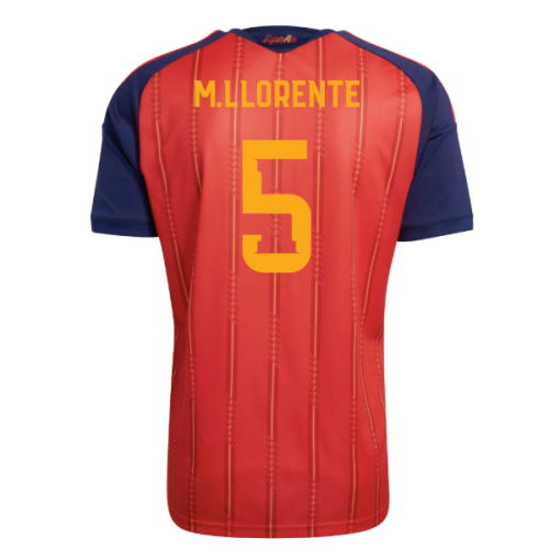2026-2027 Spain Home Shirt (M.Llorente 5)