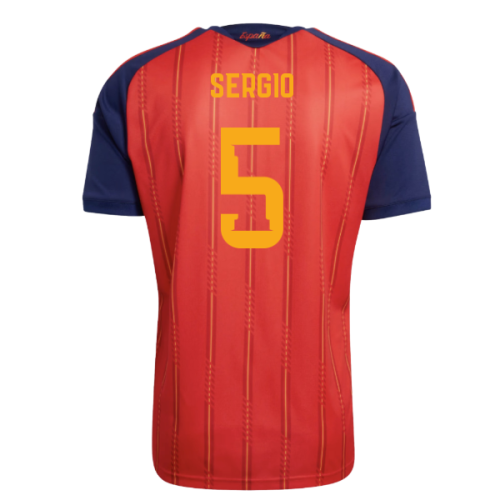2026-2027 Spain Home Shirt (Sergio 5)