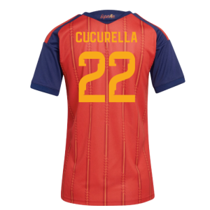 2026-2027 Spain Home Shirt (Womens) (Cucurella 22)