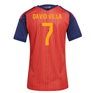 2026-2027 Spain Home Shirt (Womens) (David Villa 7)