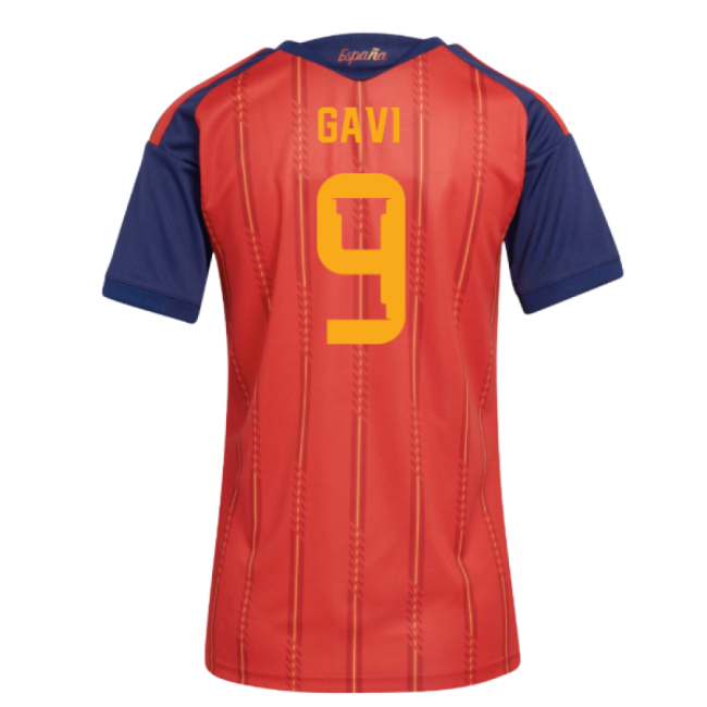 2026-2027 Spain Home Shirt (Womens) (Gavi 9)