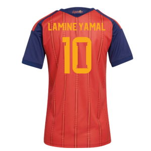 2026-2027 Spain Home Shirt (Womens) (Lamine Yamal 10)